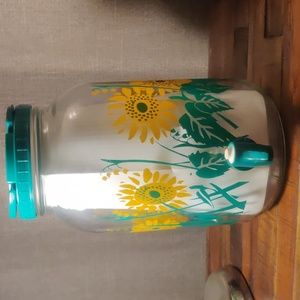 Vintage Sun Tea Gallon Glass Jar with dispenser